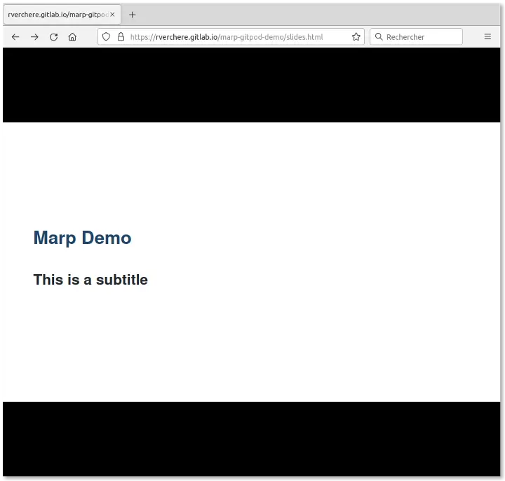 Demo Page Web