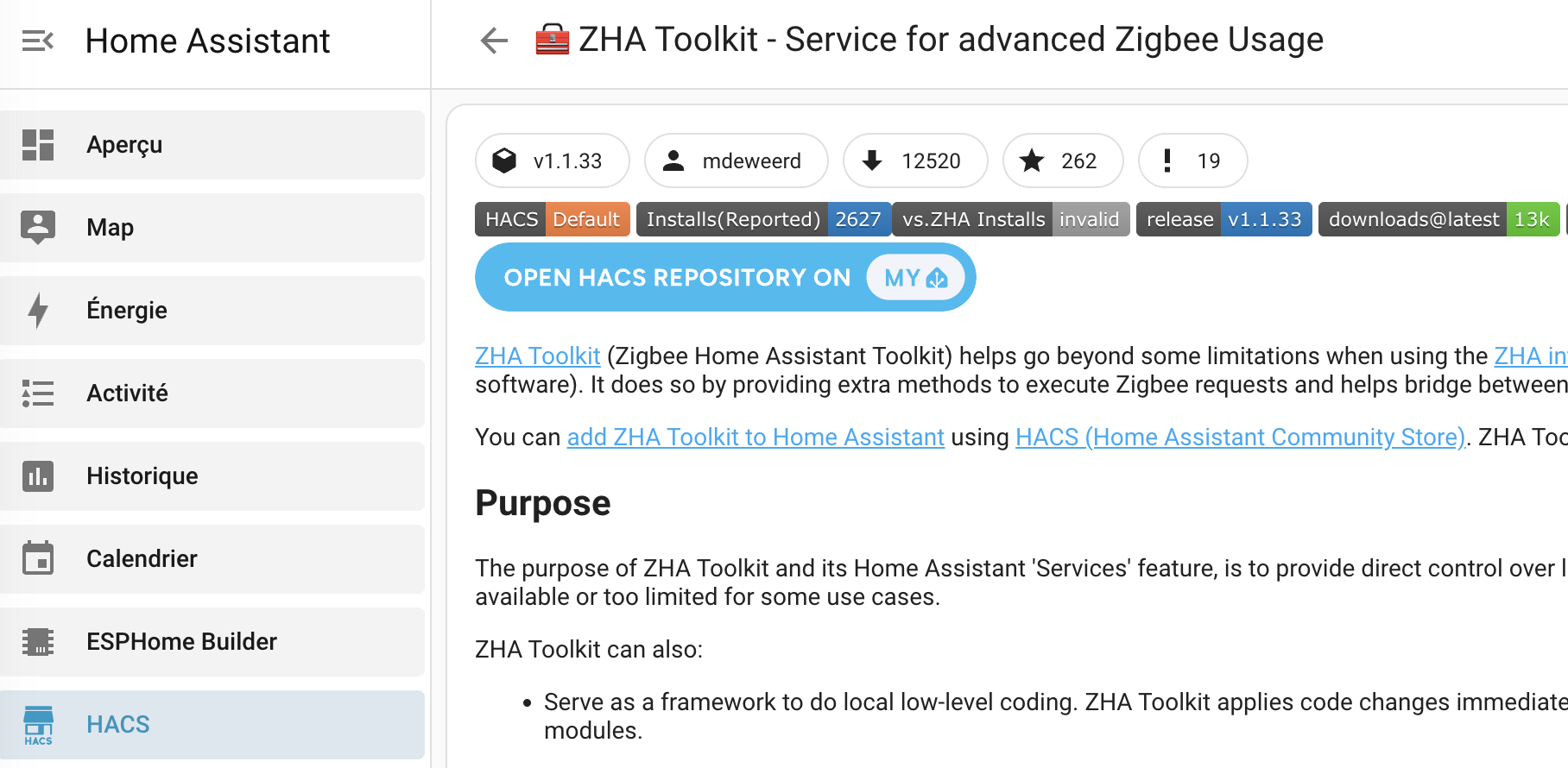 ZHA Toolkit